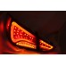 Hyundai Sonata 10- Black Face Light Bar LED Tail Lamp